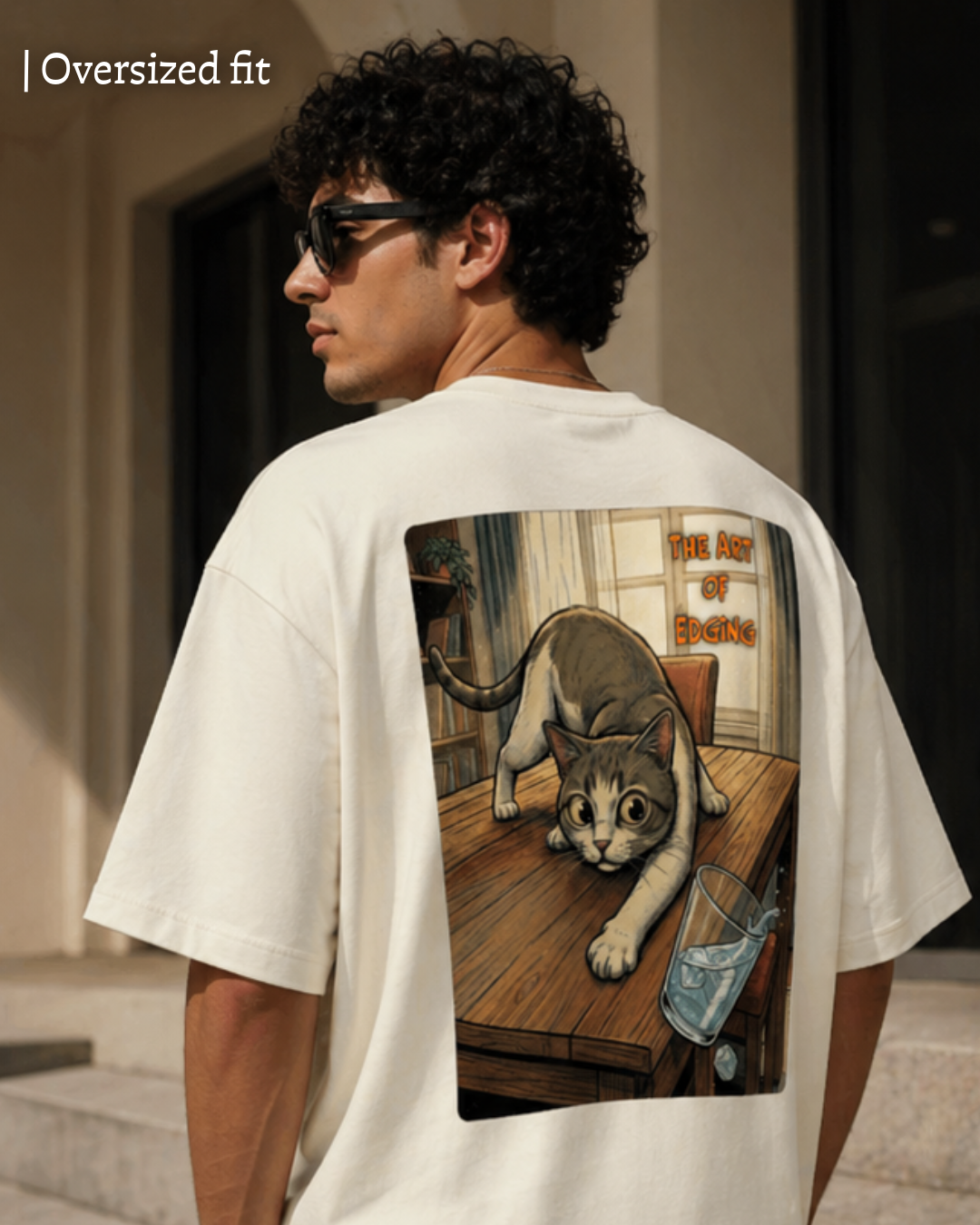The Art of Edging -Unisex Oversized Tee
