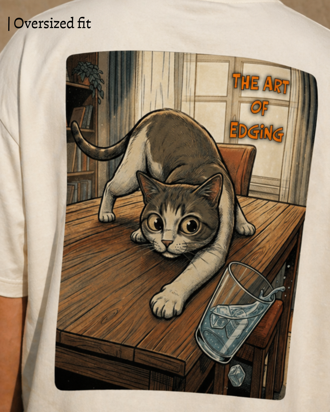 The Art of Edging -Unisex Oversized Tee